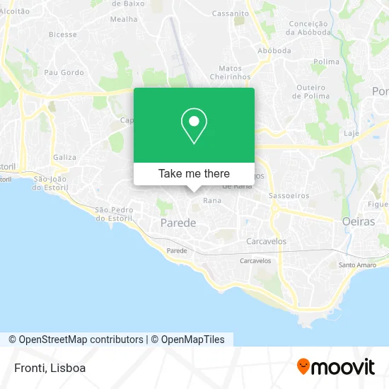 Fronti map