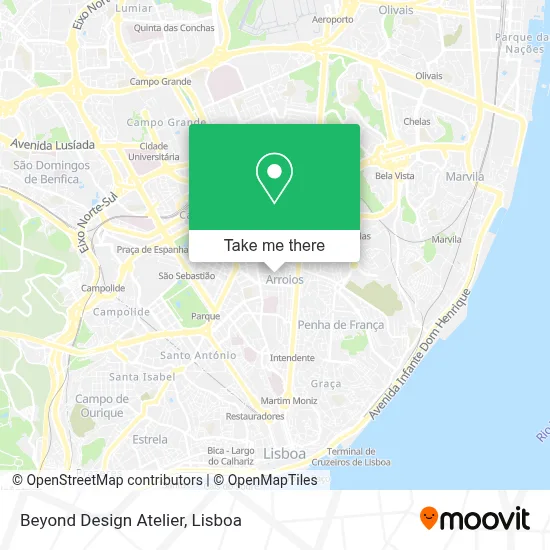 Beyond Design Atelier map