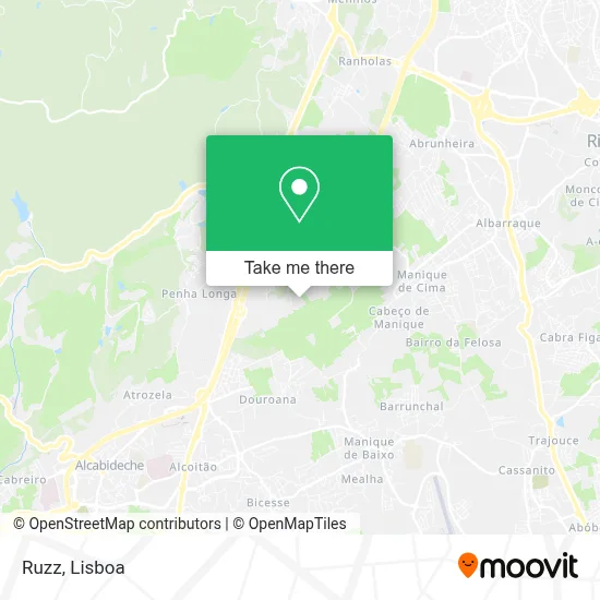 Ruzz mapa