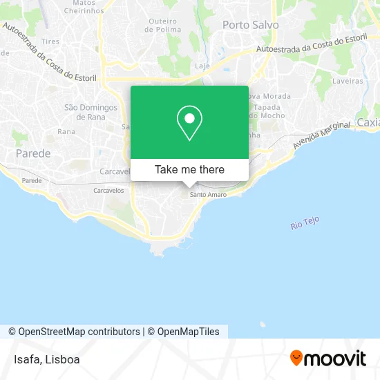 Isafa map