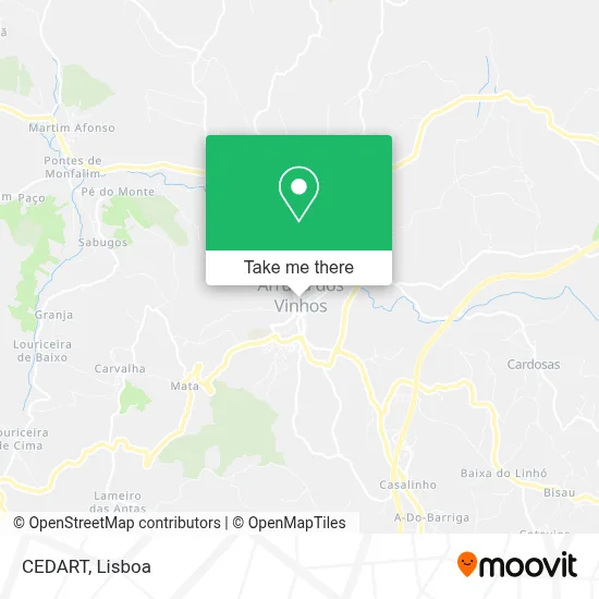 CEDART map