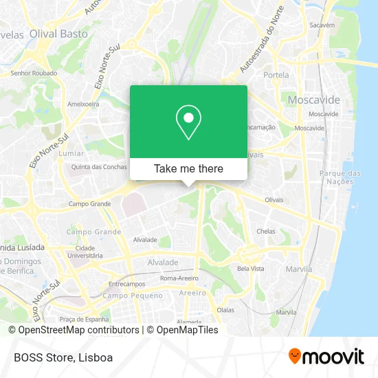 BOSS Store map