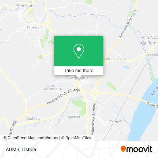 ADMB map