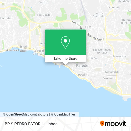 BP S.PEDRO ESTORIL map