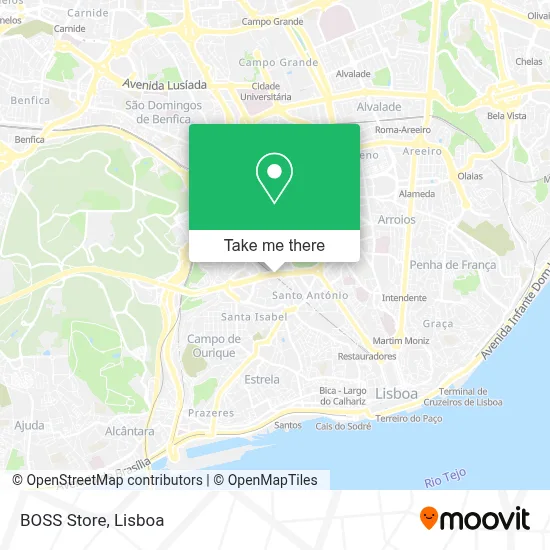 BOSS Store map