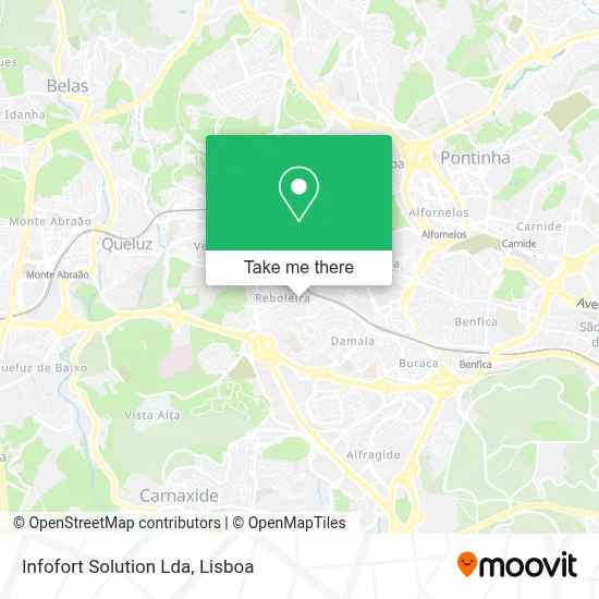 Infofort Solution Lda map