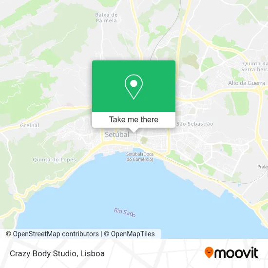 Crazy Body Studio map