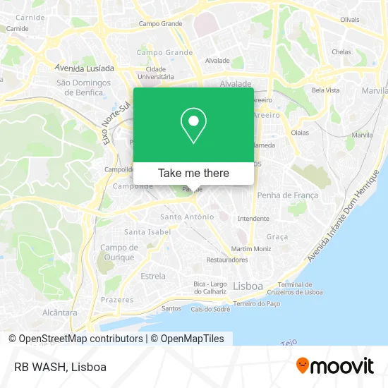RB WASH map