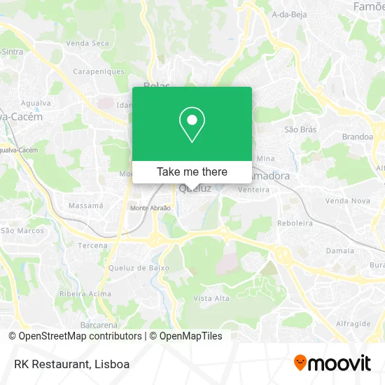 RK Restaurant mapa