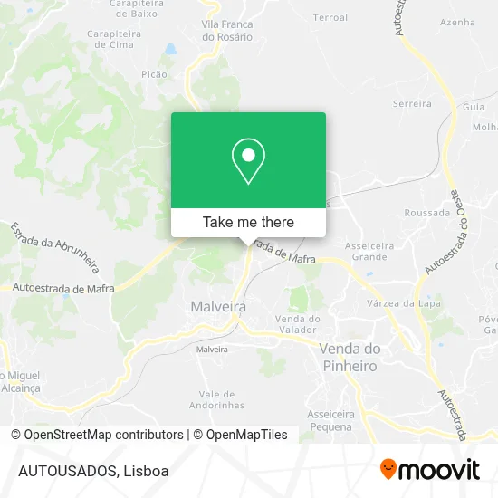 AUTOUSADOS map
