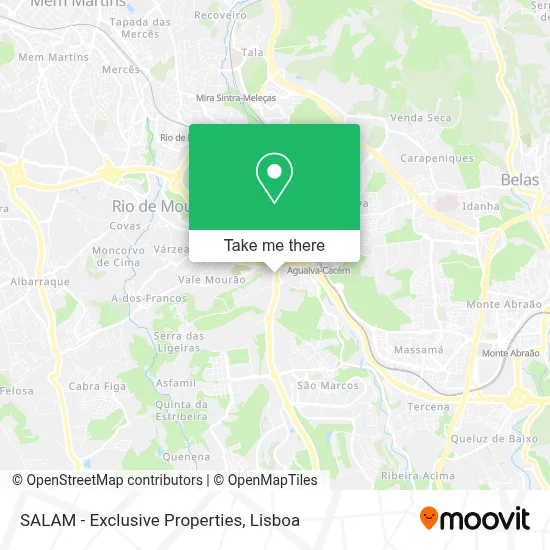 SALAM - Exclusive Properties map