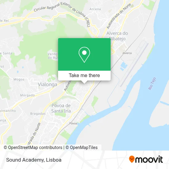 Sound Academy map