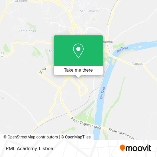 RML Academy mapa