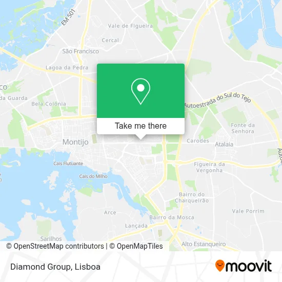 Diamond Group map