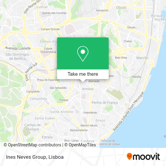 Ines Neves Group map