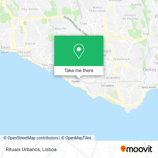 Rituais Urbanos map