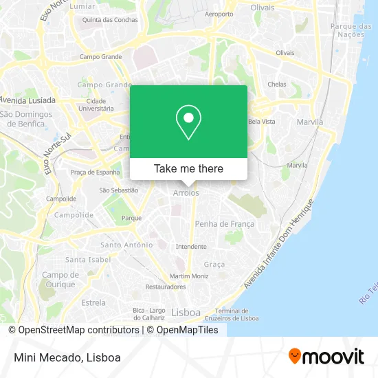 Mini Mecado map