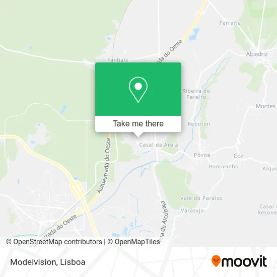 Modelvision map