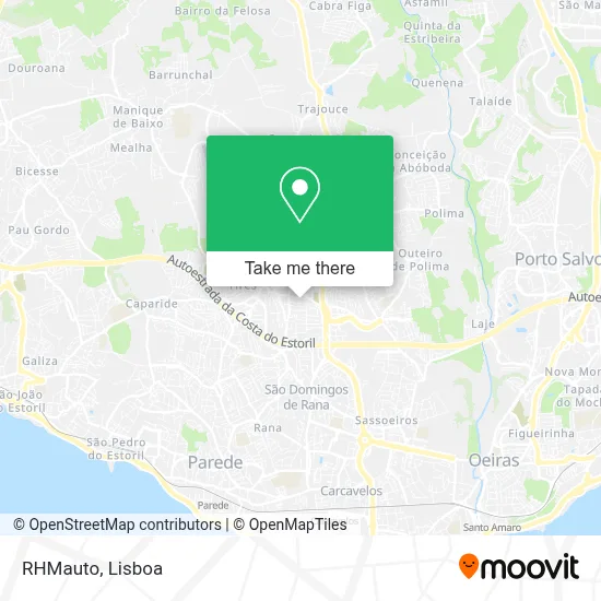 RHMauto mapa