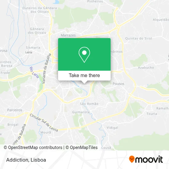 Addiction map