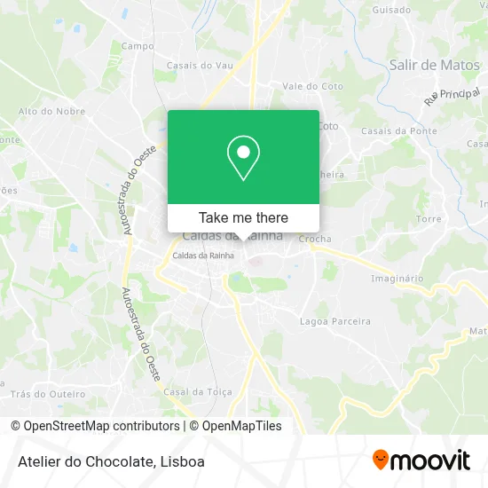 Atelier do Chocolate map