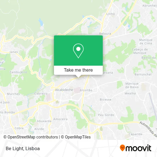 Be Light map
