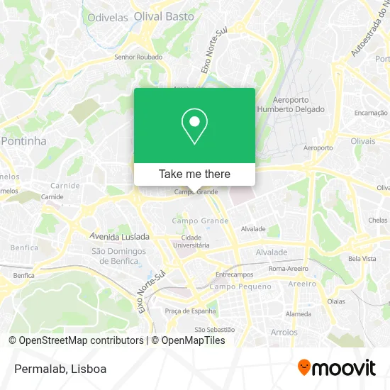 Permalab map
