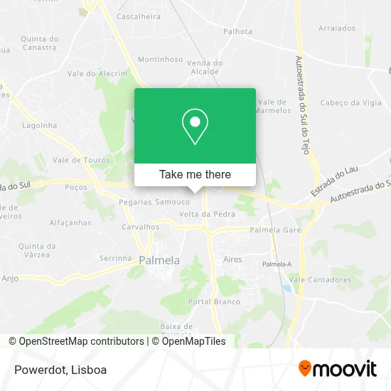 Powerdot map