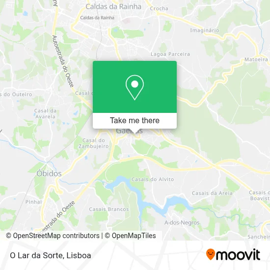 O Lar da Sorte map