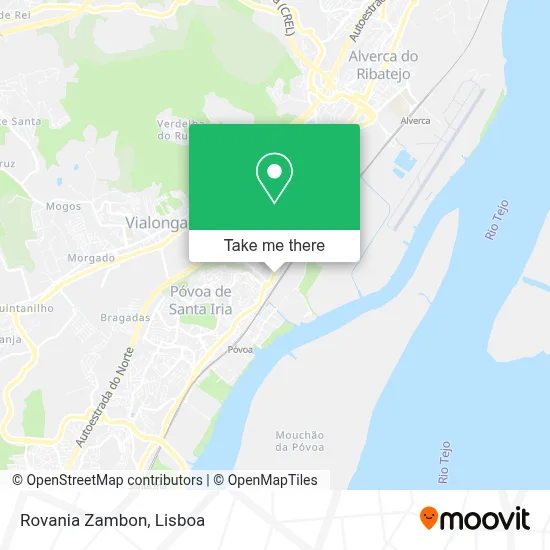 Rovania Zambon map