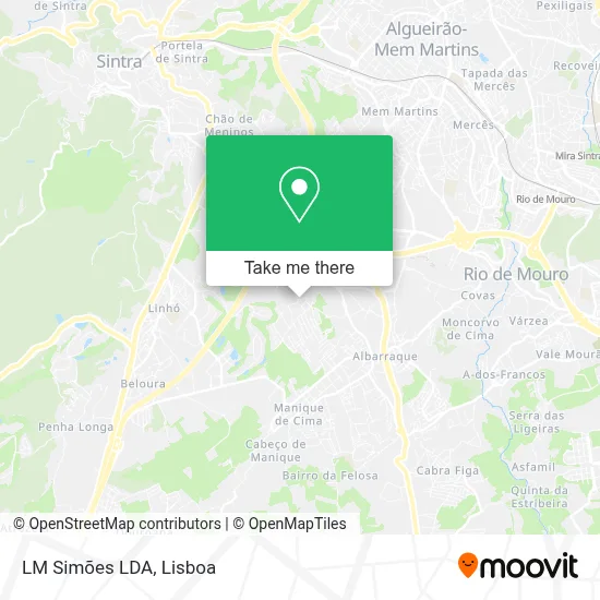 LM Simões LDA map