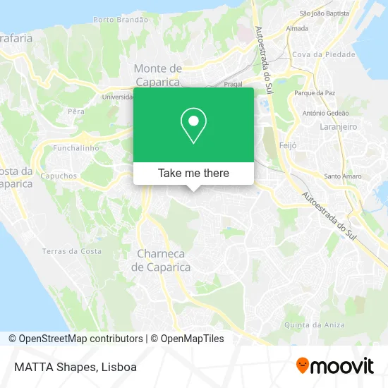 MATTA Shapes map