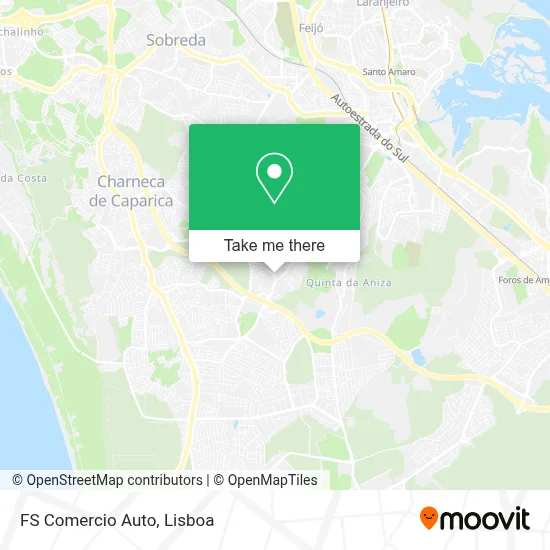 FS Comercio Auto map