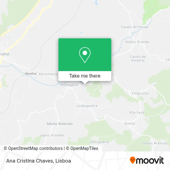 Ana Cristina Chaves map