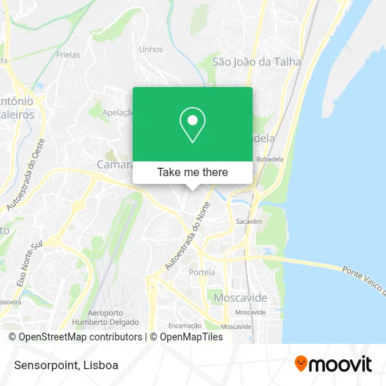 Sensorpoint map