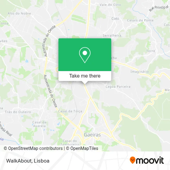 WalkAbout map