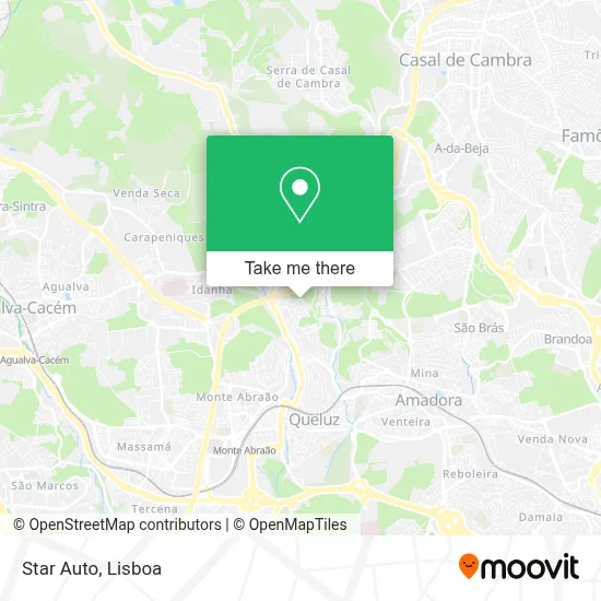 Star Auto map