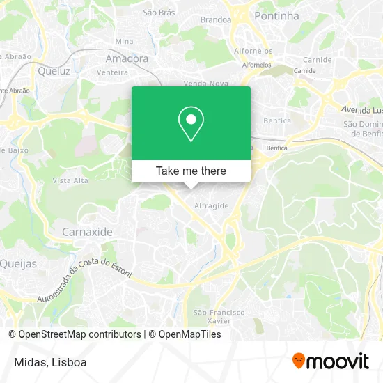 Midas map