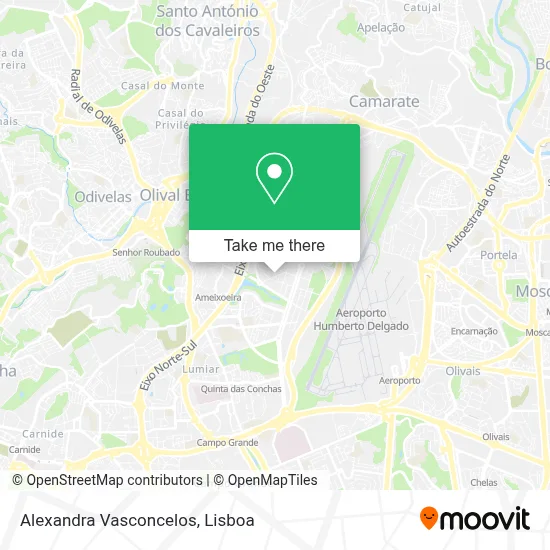 Alexandra Vasconcelos map