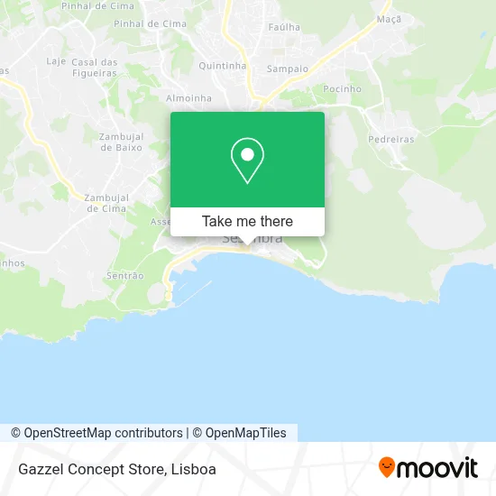 Gazzel Concept Store map