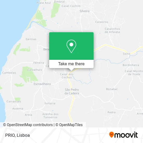 PRIO map