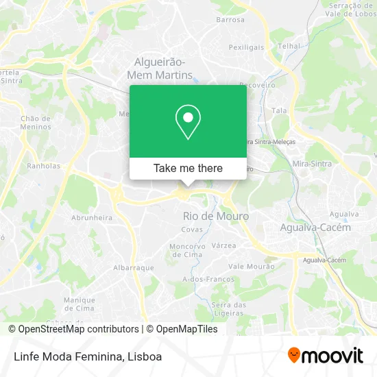 Linfe Moda Feminina map
