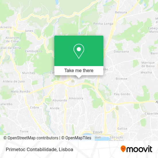 Primetoc Contabilidade map
