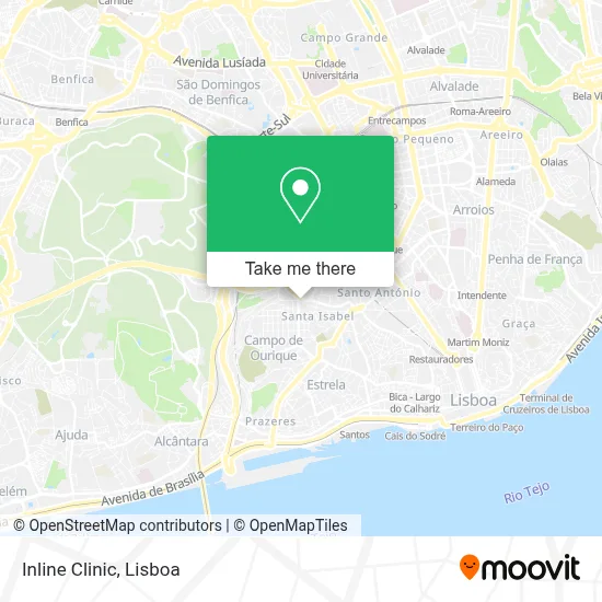Inline Clinic map