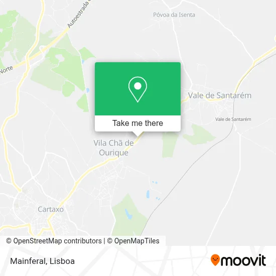Mainferal map