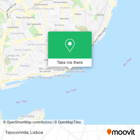 Tejoconvida map