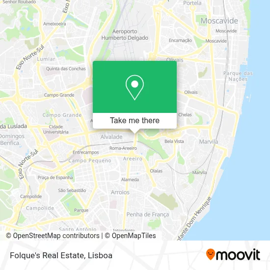 Folque's Real Estate map