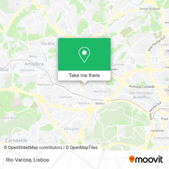 Rio Varosa mapa