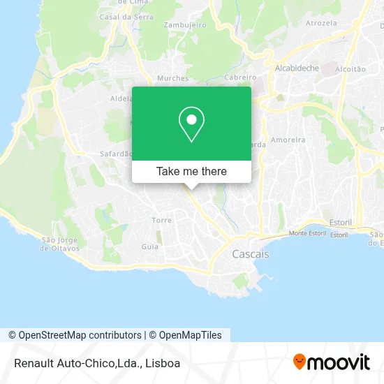 Renault Auto-Chico,Lda. mapa