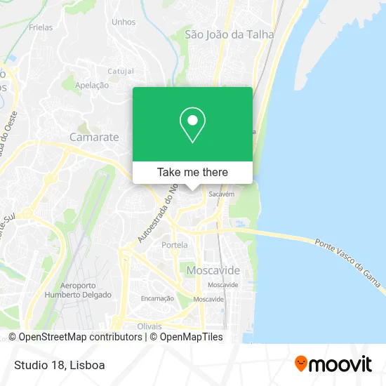 Studio 18 map